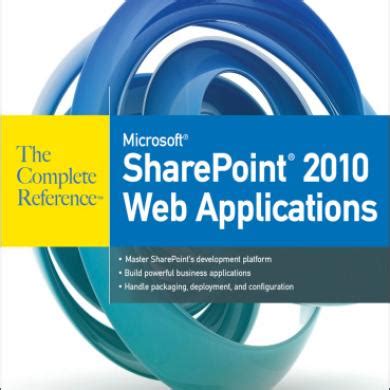 microsoft sharepoint applications complete reference pdf 693d93b22
